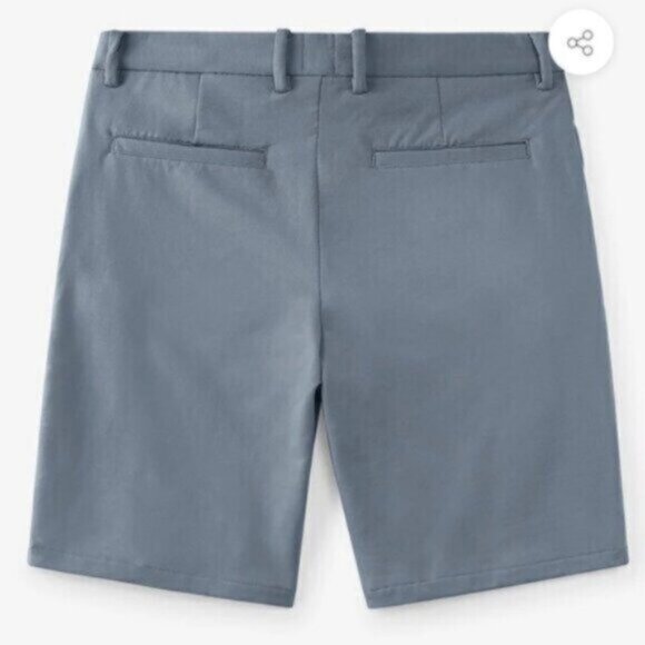 NWT Swet Tailor Men's French Gray Everyday Chino Short Size 29 - Picture 3 of 8